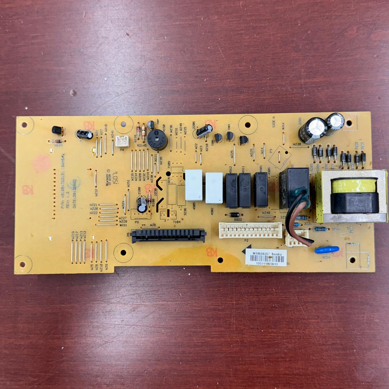 Whirlpool Microwave Power Control Board WPW10666267 Whirlpool Microwave Power Control Board WPW10666267